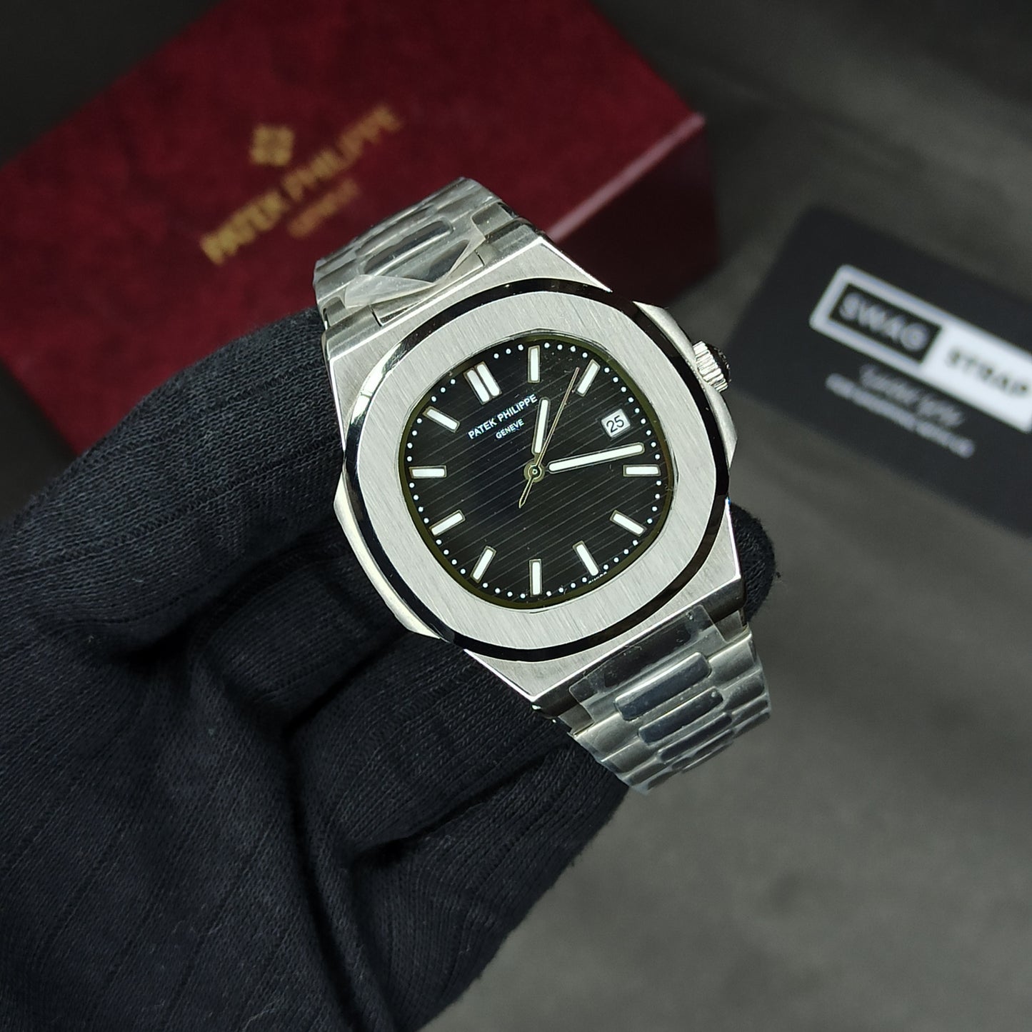 PP Auto | Black Dial | SwagStrap