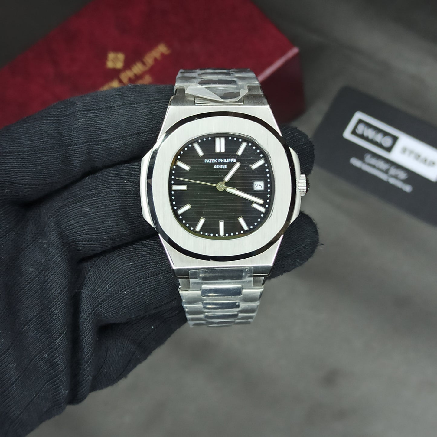 PP Auto | Black Dial | SwagStrap