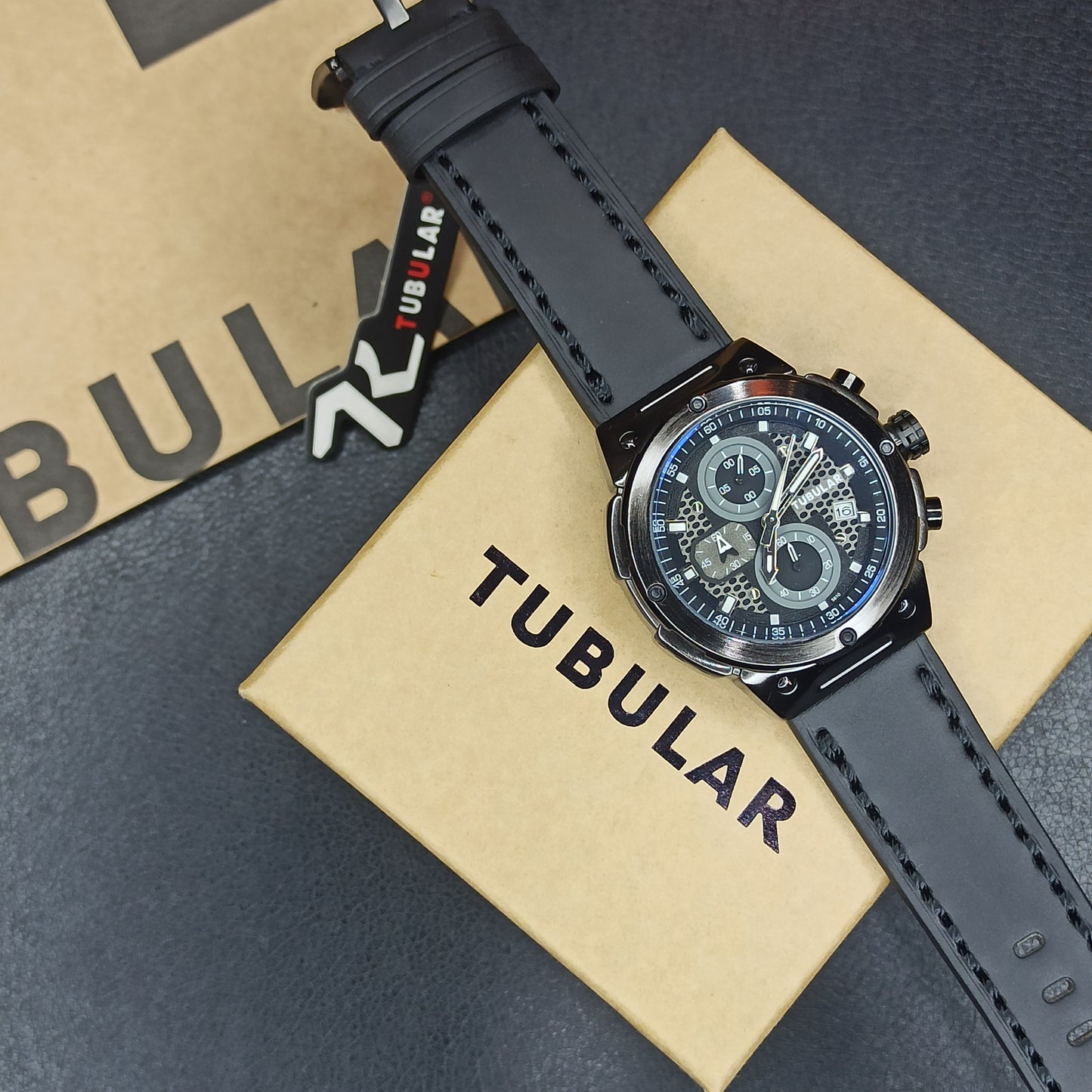 Tubular Chronograph Watch For Men's