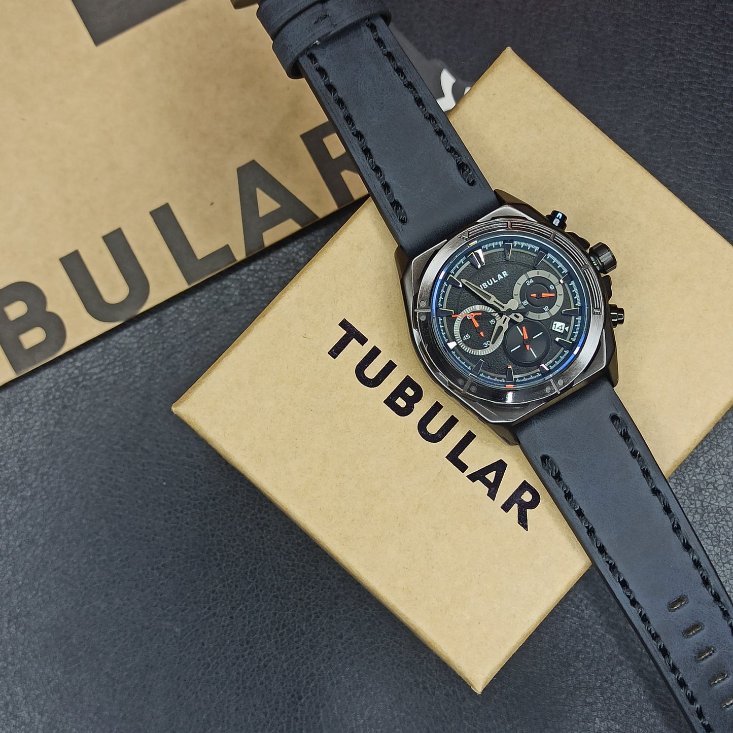 Tubular Chrono Watch For Men's