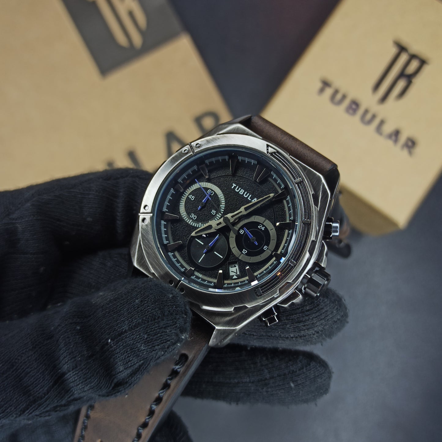 Tubular Chrono Watch For Men's