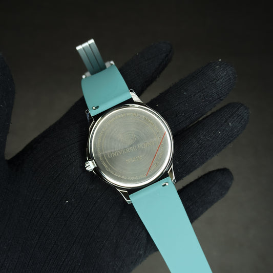 Universe Point Watch | Light Blue Dial | Magnetic Lock