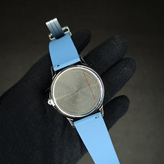 Universe Point Watch | White Dial | Magnetic Lock