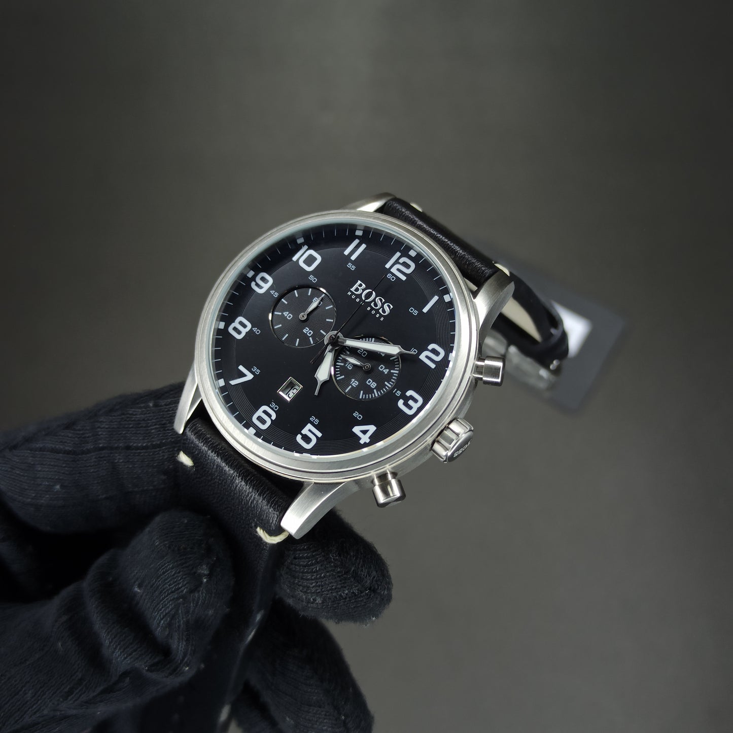 Hugo Boss Black Chronograph Watch | Men's Watch | Original