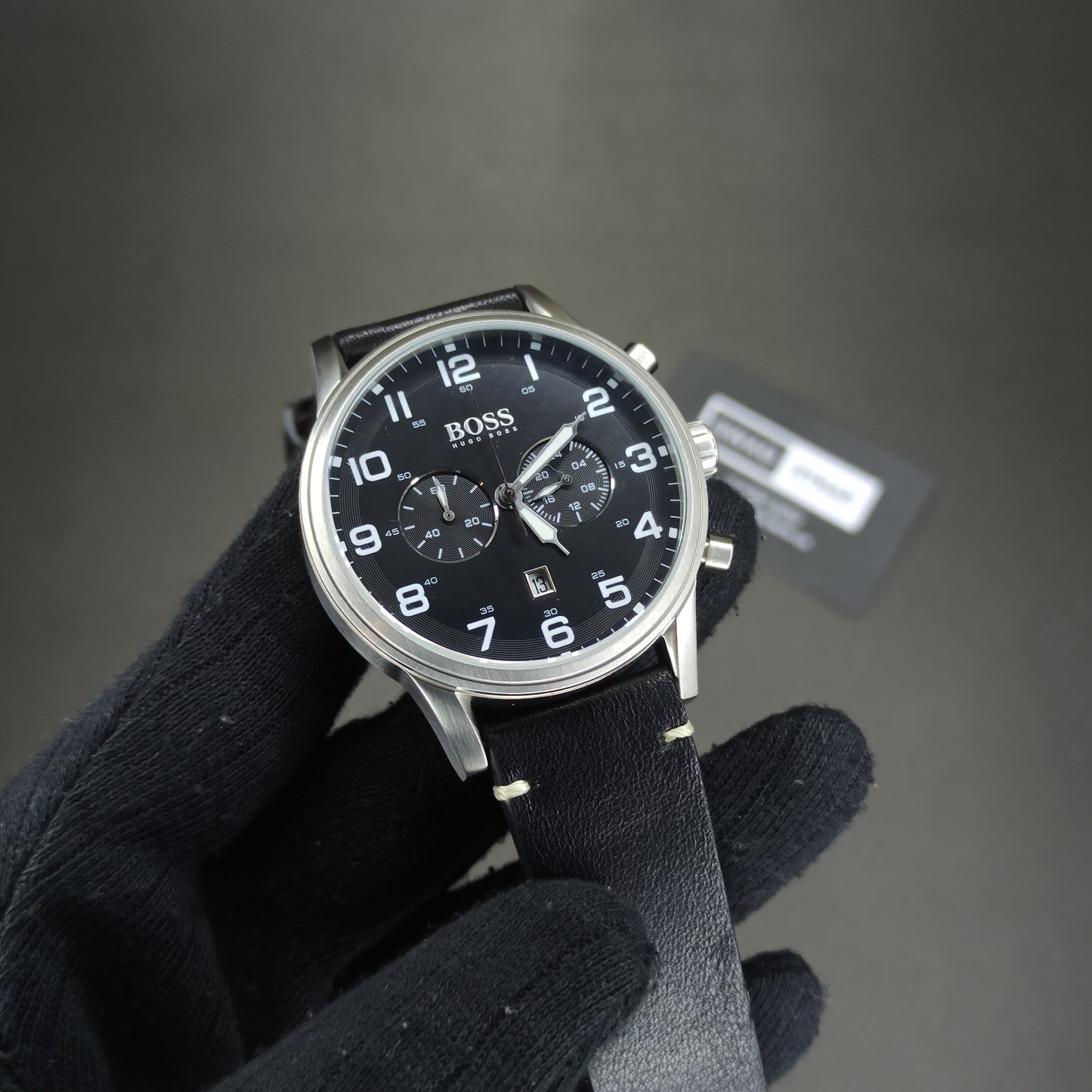 Hugo Boss Black Chronograph Watch | Men's Watch | Original