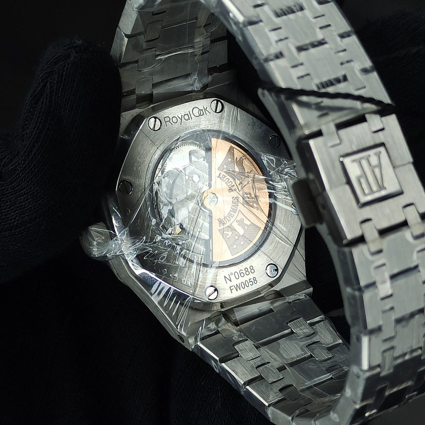 AP Auto | Silver | White Box Dial | Audemars Piguet