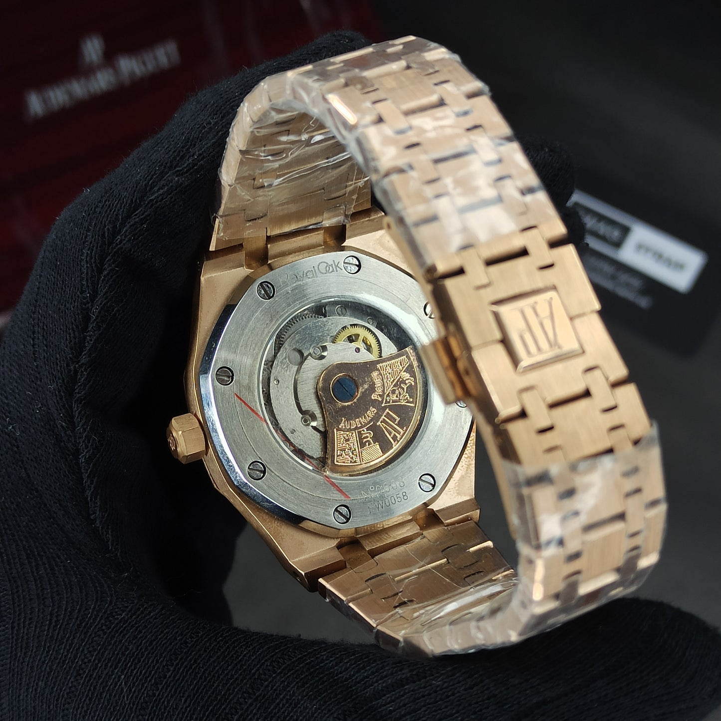 AP Auto | Rose Gold | Silver Grey Box Dial | Audemars Piguet