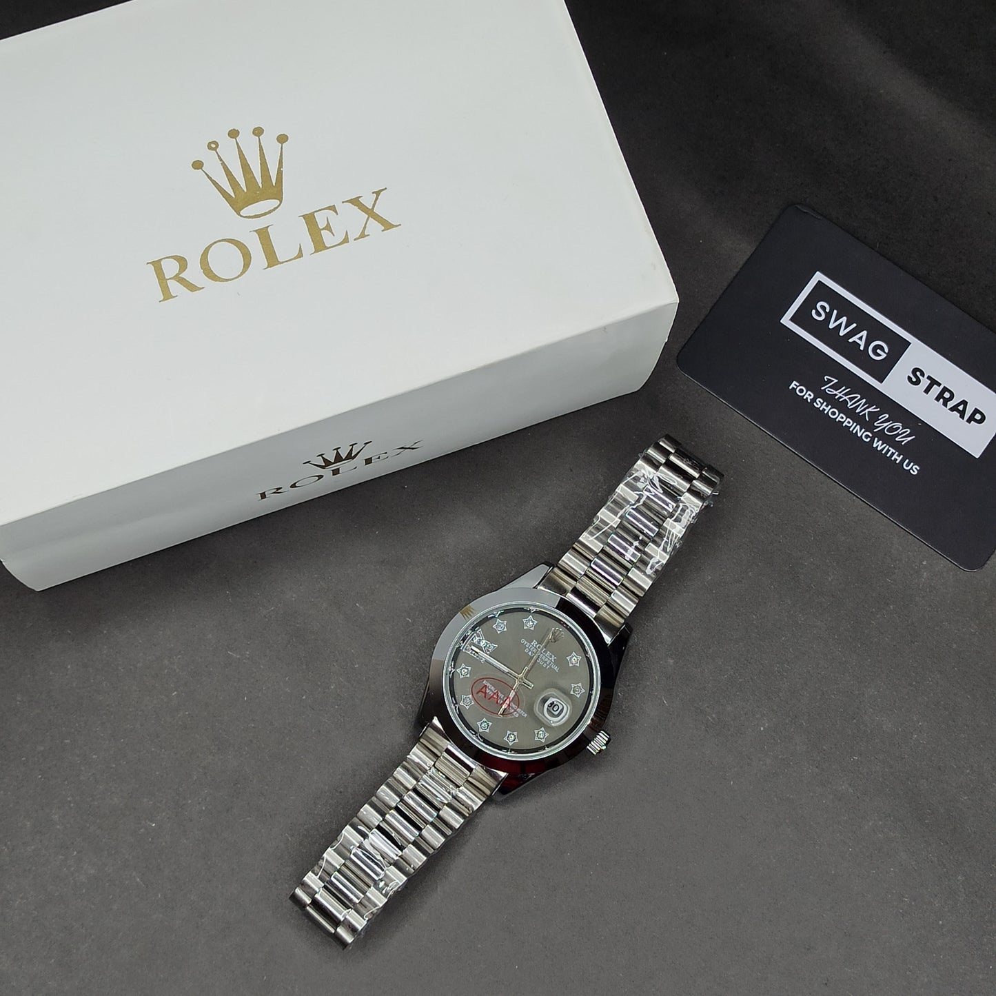 Rolex Date Just | Grey Dial