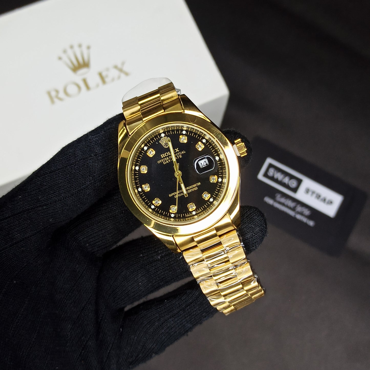 Rolex Golden Watch For Men