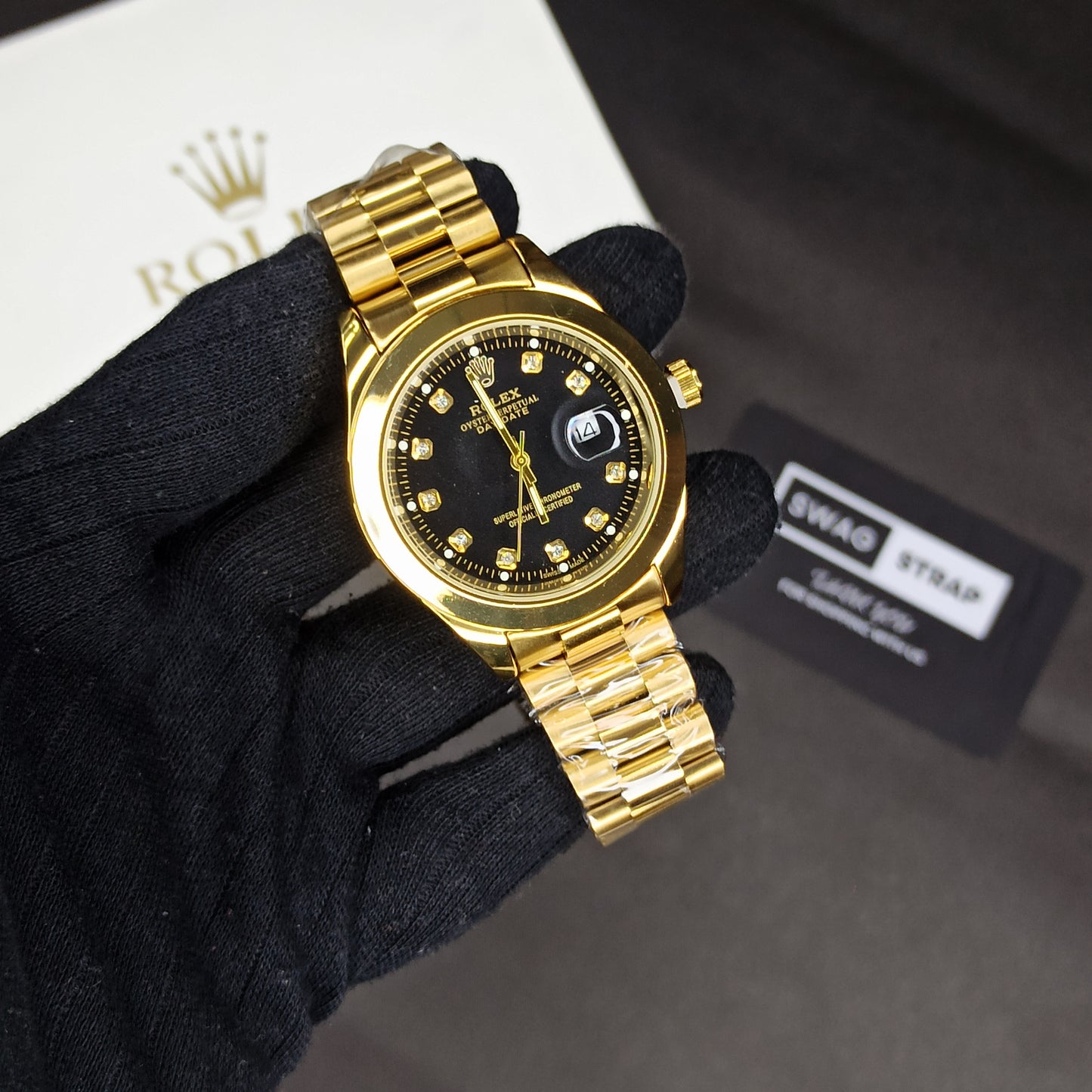 Rolex Golden Watch For Men