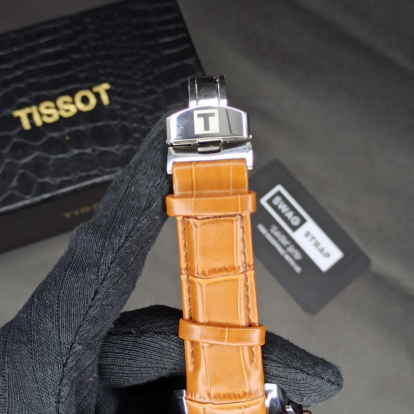 Tissot Chronograph With Leather Strap