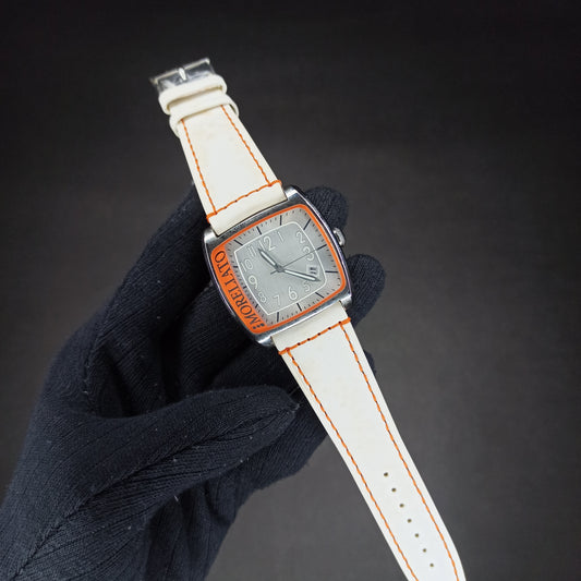 Morellato White Leather Strap | Men's Watch | Original