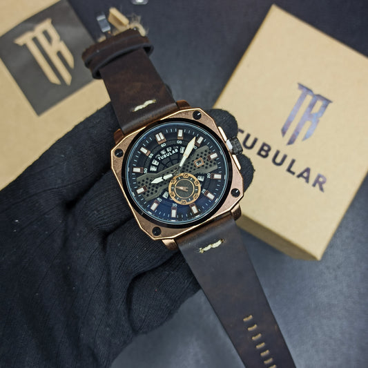 Tubular Square Dial Watch For Men's | Downsecond