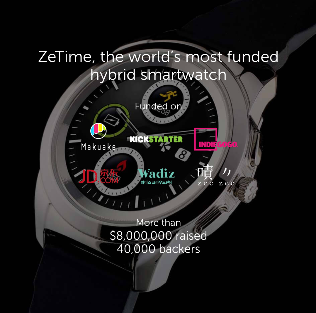 MyKronoz Zetime Hybrid SmartWatch