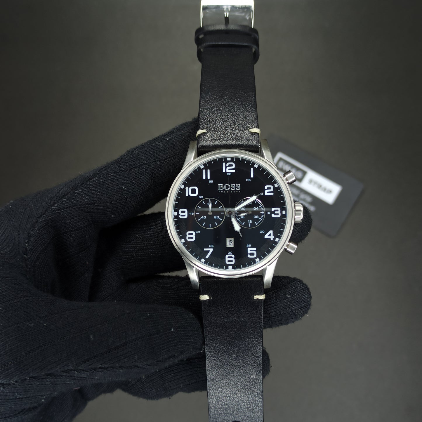 Hugo Boss Black Chronograph Watch | Men's Watch | Original